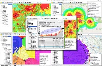 RadioPlanner 3.0 Mobile and Fixed Broadcast Network Planning Software - RF Cafe