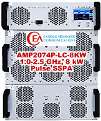 Exodus AMP2074P-LC-8KW, 1.0-2.5 GHz, 8 kW Pulse SSPA - RF Cafe