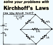 Solve Your Problems with Kirchhoff's Laws, April 1962 Radio-Electronics - RF Cafe