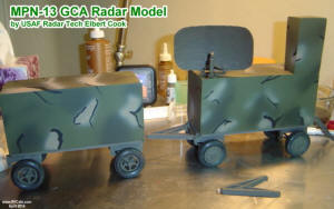 MPN-13 GCA Model w/Spiffy Camouflage Paint Job! (Elbert Cook photo) - RF Cafe