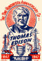 Thomas Alva Edison (Ken Boll cachet) - RF Cafe