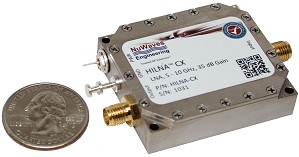 NuWaves Engineering Intros C- and X- Band Low Noise Amplifier - RF Cafe