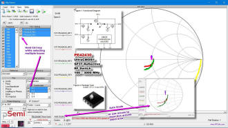 sNp Viewer Software by pSemi - RF Cafe