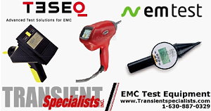 Transient Specialists Now Exclusive ESD Simulator Distributor for Teseq & EM Test  - RF Cafe