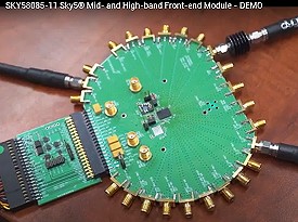 Skyworks Sky5® Front-End Module for Mid- and High-Band 3G, 4G, and 5G Mobile Applications - RF Cafe