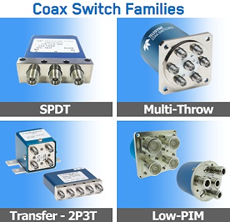 Teledyne Defense Electronics Announces Expanded Range of 50+ GHz Coax Switches for 5G and Other Demanding Application - RF Cafe