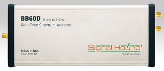 Signal Hound Announces the BB60D 6 GHz Real-Time Spectrum Analyzer - RF Cafe