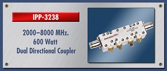 Innovative Power Products IPP-3238, Dual Directional Coupler for 2–8 GHz, 600 W - RF Cafe