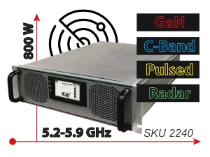 Empower RF Systems 2240, 5.2-5.9 GHz, 800 W SSPA - RF Cafe
