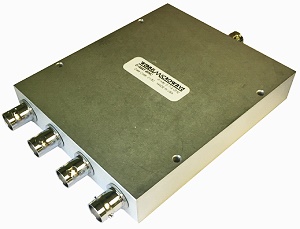 Werbel Microwave Intros 700 MHz to 4 GHz 4-Way Power Splitter - RF Cafe
