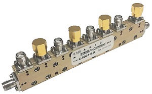 Werbel Microwave Multi-Output Coupler for 4 to 18 GHz - RF Cafe