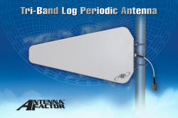 Antenna Factor DB1-LP Series tri-band log periodic antenna