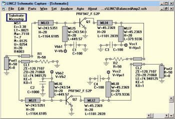 ACS LINC2 software - Screen shot