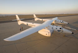 RF Cafe: Virgin Galactic's "EVE" private spaceship