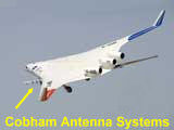 Cobham Antenna Systems - Click to view Boeing X-48B Blended Wing Body