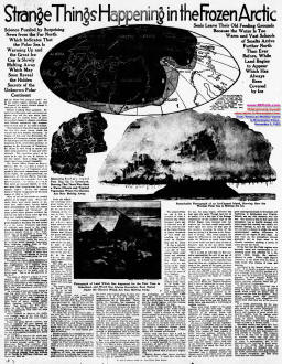 Arctic Ice Melting Washington Post December 3, 1922 - RF Cafe