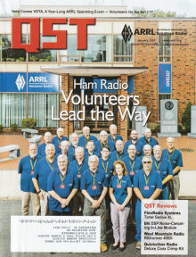 Cover of the January 2023 QST, ARRL - RF Cafe