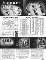 Eimac and Raytheon Tubes, 1940 Sears Amateur Radio Catalog - RF Cafe