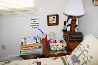 Webster's Dictionary on Nightstand - RF Cafe