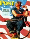 Rosie the Riveter, Saturday Evening Post - RF Cafe