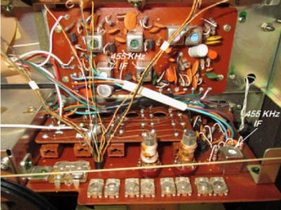 Lloyds Receiver 455 kHz Tuning Elements (Bob Davis image) - RF Cafe