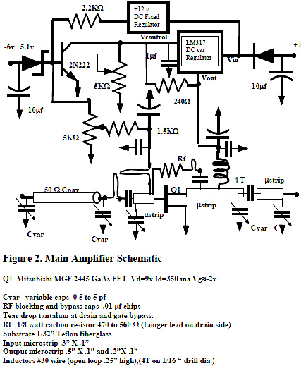 RFLA-Main Amplifier Schematic - RF Cafe