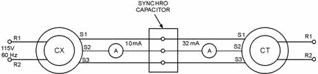 The use of a synchro capacitor with a CT - RF Cafe