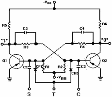 Flip-flop with three inputs - RF Cafe