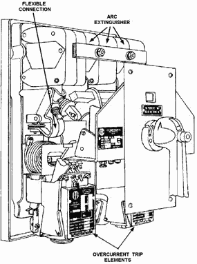 Circuit breaker with an operating handle - RF Cafe