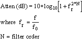 RF Cafe - Butterworth filter prototype transfer equation