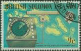 Sea radar on Solomon Islands postage stamp