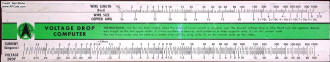 Pacific Automation Products: Copper Wire Slide Rule (side 2) - RF Cafe