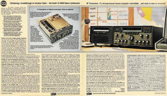 Heath SS-9000 Deluxe Synthesized HF Transceiver - RF Cafe