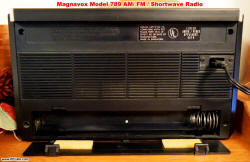 Magnavox Model 789 Radio (back) - RF Cafe