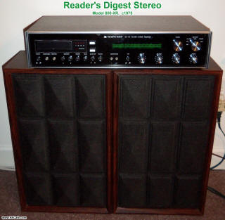 Reader's Digest Model 800-XR Stereo System - RF Cafe