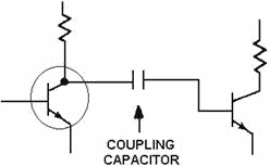 Dc blocking with a coupling capacitor - RF Cafe