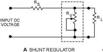 Simple series and shunt regulators. Shunt REGULATOR