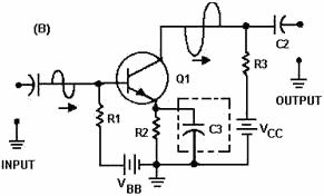 Decoupling (bypass) capacitor in a transistor amplifier B - RF Cafe