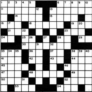Electronic Crossword Puzzle, April 1963 Electronics World - RF Cafe