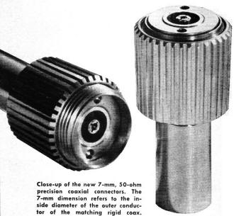 New Coax Connector Tops Performance Records, August 1969 Electronics World - RF Cafe
