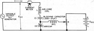 Alternative circuit with a semiconductor capacitor - RF Cafe