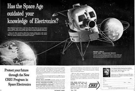 Capitol Radio Engineering Institute Program Advertisement, May 1964 Electronics World - RF Cafe