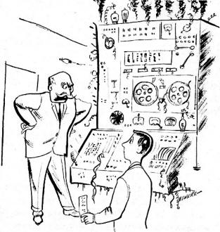 Electronics-Themed Comics (p69), August 1969 Electronics World - RF Cafe