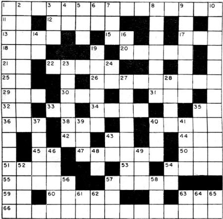Electronics Crossword Puzzle, July 1963 Electronics World - RF Cafe