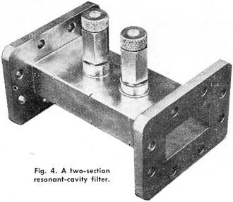 2-section resonant-cavity filter - RF Cafe