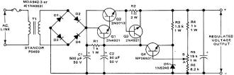 Variable-voltage supply has overcurrent protection - RF Cafe