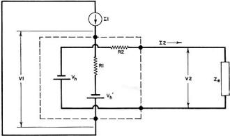 Equivalent circuit of loaded Hall device - RF Cafe
