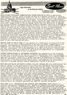 Spot News - Electronic Industry News, April 1960 Electronics World - RF Cafe