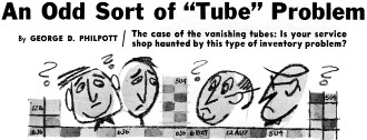 An Odd Sort of "Tube" Problem, March 1960 Electronics World - RF Cafe