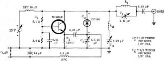 Frequency modulator using a varactor diode - RF Cafe